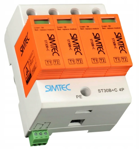 SIMET Warystorowy ogranicznik przepięć SIMTEC (B+C) ST30B+C4P