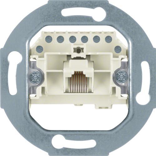 Mechanizm gniazda telefonicznego UAE pojedynczego (RJ11, RJ12, RJ45), kat.