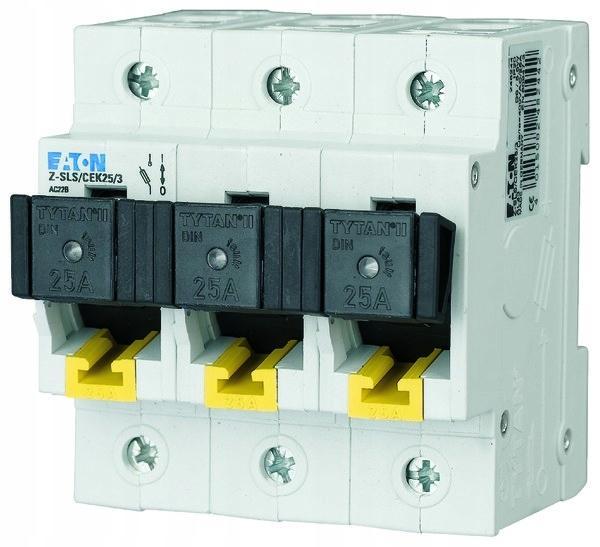 EATON Podstawa rozłącznika z wtykiem i bezpiecznikiem Z-SLS/CEK25/3 TYTAN