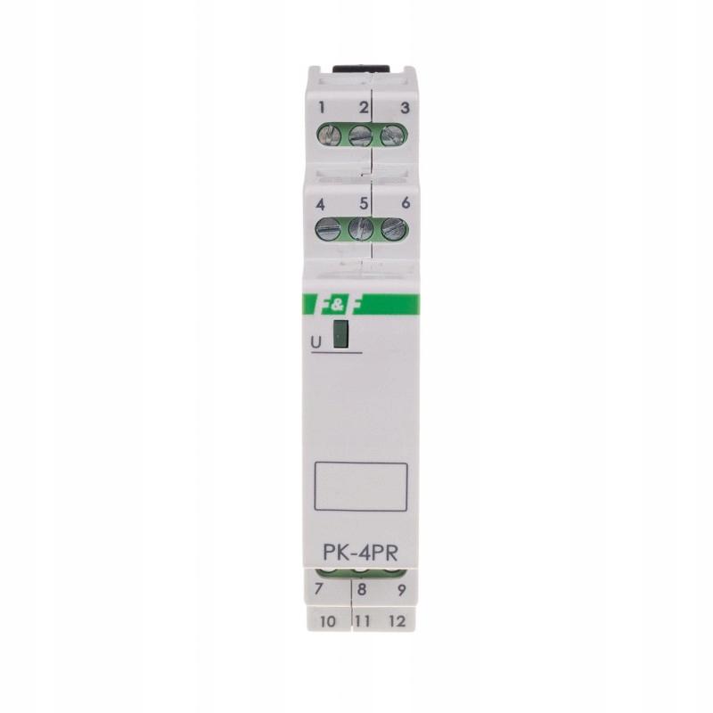 Przekaźnik elektromagnetyczny PK-4PR 12V 12V AC/DC styk: 2P I=2x8A 2R I=2x8