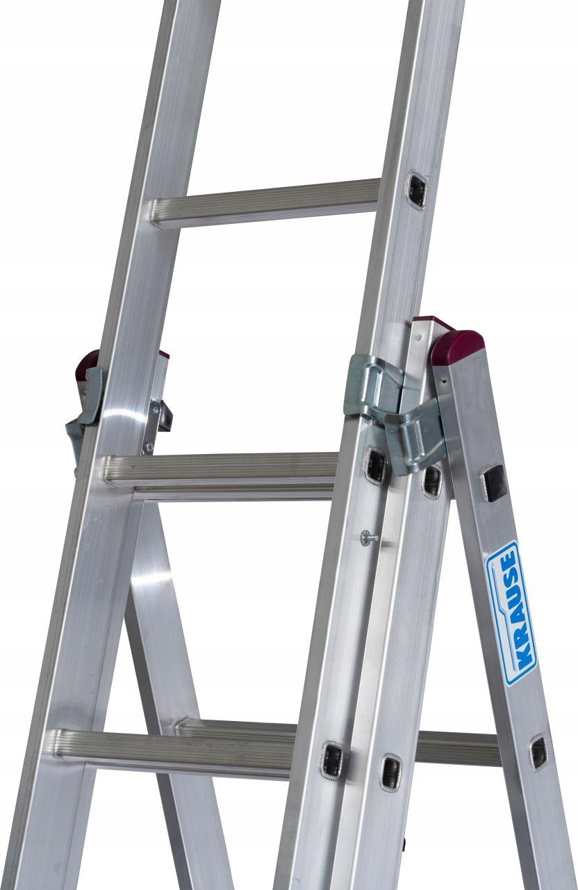 KRAUSE CORDA Drabina wielofunkcyjna 3x9 stopni
