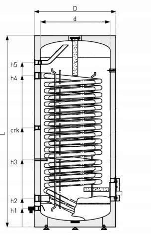 GALMET wymiennik SGW(S) MAXI 500L C.W.U 48h