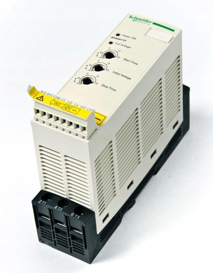 Układ łagodnego rozruchu ATS01 3-fazowe 380/415VAC 50/60Hz 11kW 22A IP20