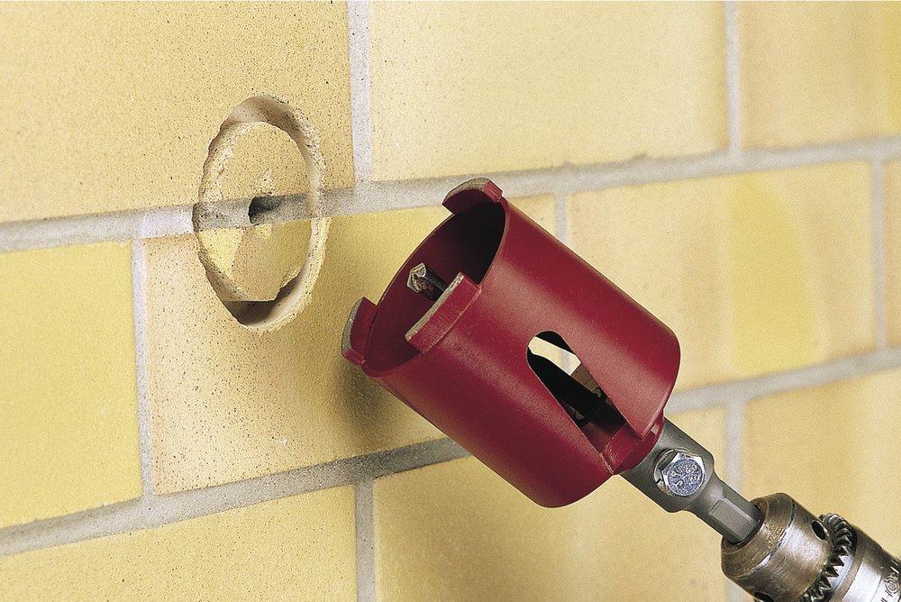 Korona wiertarska diamentowa 68 mm: Pasujące trzpeinie: 5955000 i 5956000