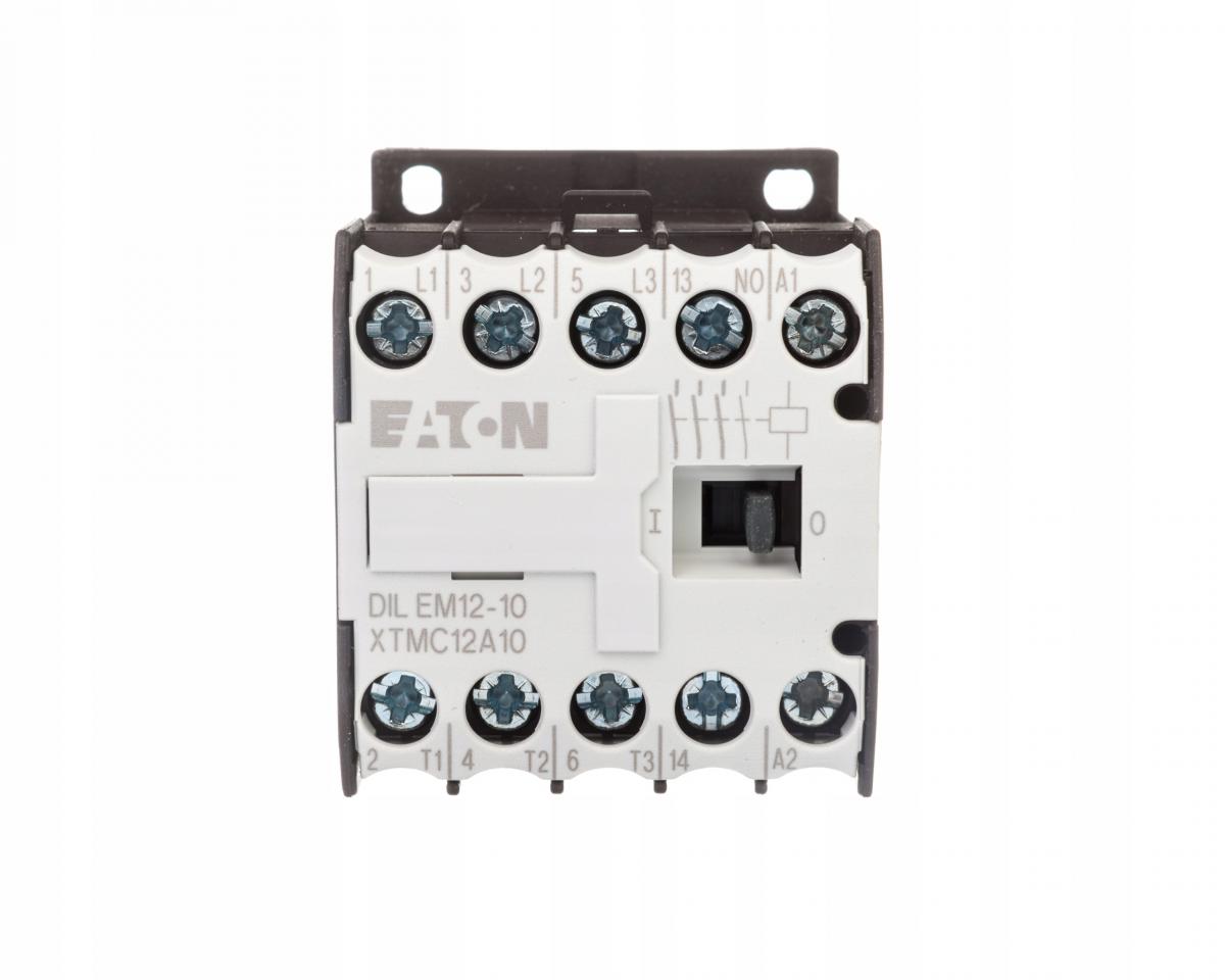 EATON Stycznik mocy miniaturowy 12 A/5, 5 kW DILEM12-10(230V50HZ,240V60HZ)