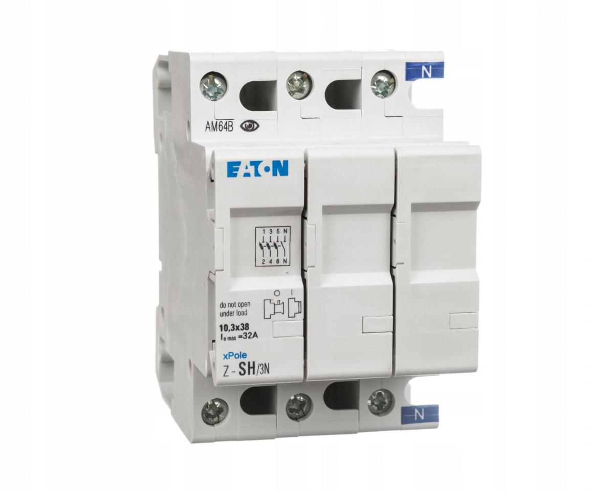 EATON Podstawa bezpiecznikowa do wkładek cylindrycznych Z-SH/3N