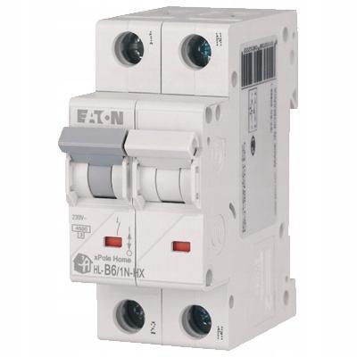 EATON Wyłącznik nadprądowy 6kA HN-B6/1N