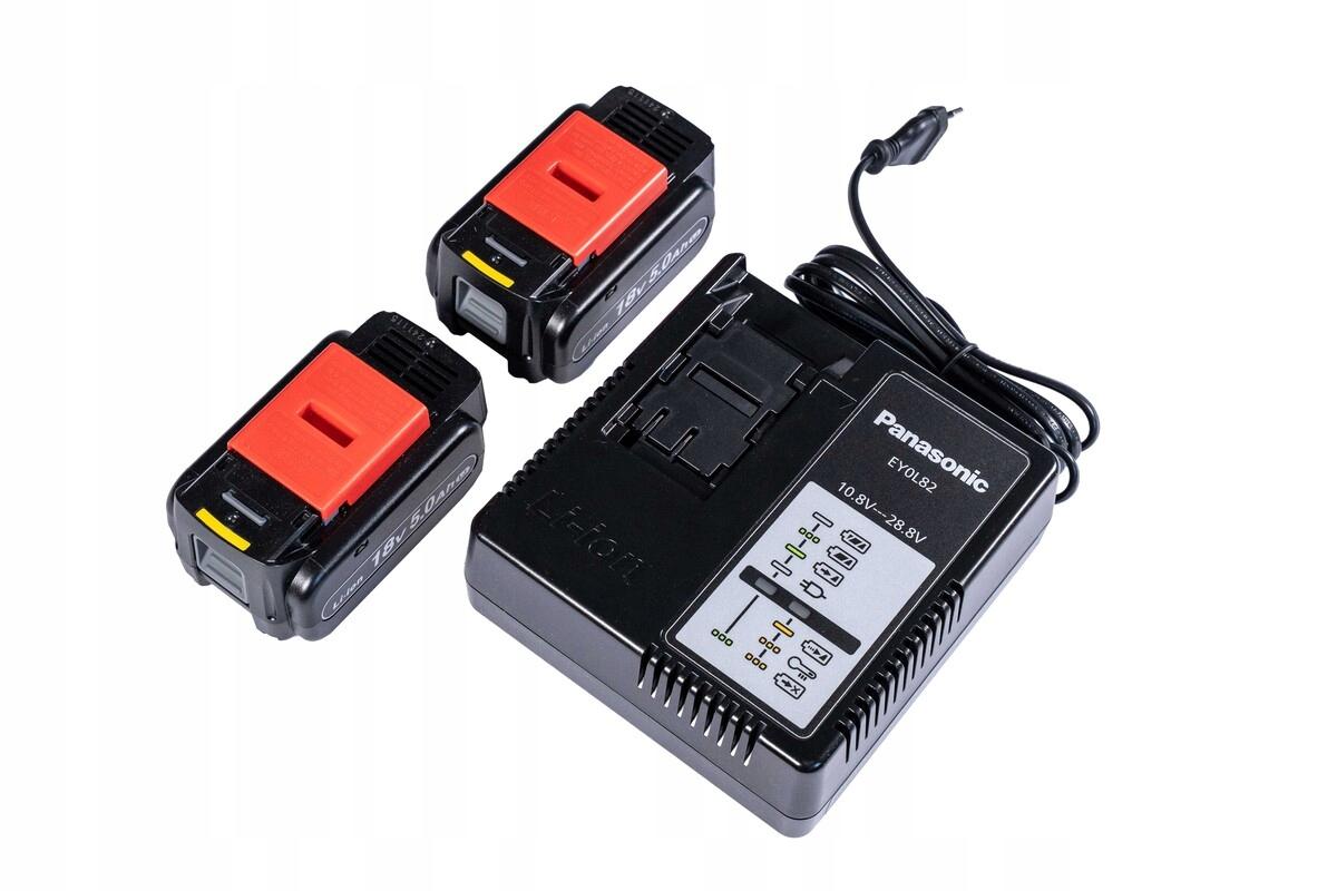 Kompaktowa i lekka wiertarko-wkrętarka 18V Panasonic EY1DD2 w systainerze,