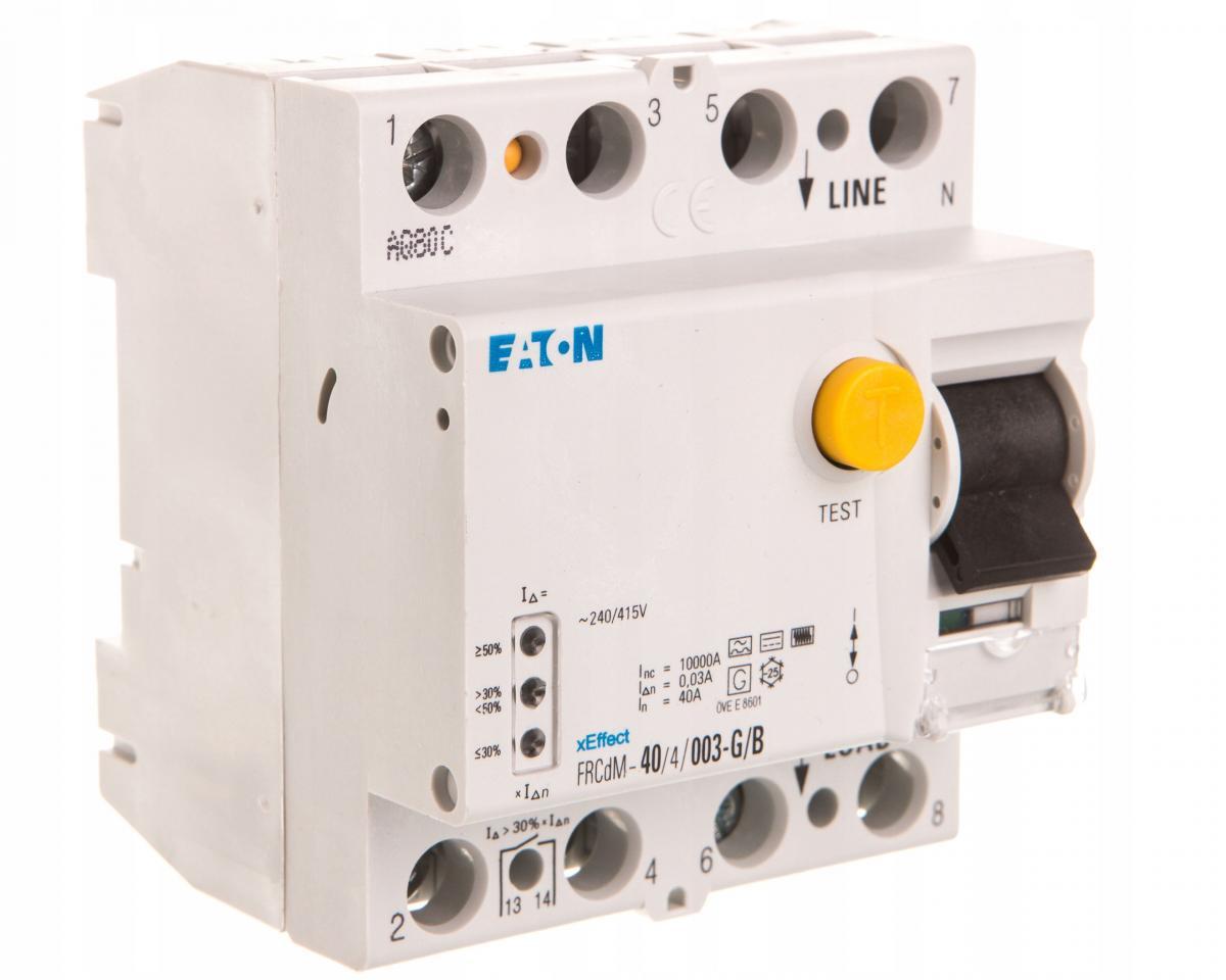 EATON Wyłącznik różnicowoprądowy typ G/B 4-biegunowy FRCdM-40/4/003-G/B