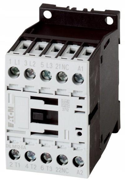 EATON Stycznik 5, 5kW/400V, sterowanie 24VDC DILM12-01-EA(24VDC)