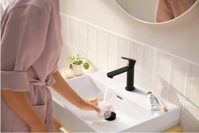 Jednouchwytowa bateria umywalkowa Rebris S 110 CoolStart bez kompletu odpły