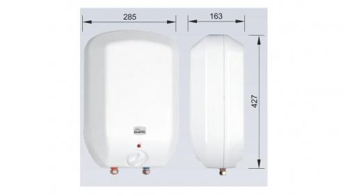 Podgrzewacz elektryczny pojemn ciśń podumywalkowy 5l 2 kW KOSPEL LUNA INOX