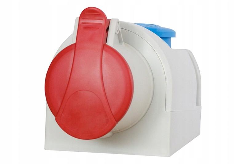 ONNLINE Gniazdo siłowe stałe kombi 32A 5p + 230V ONNLINE
