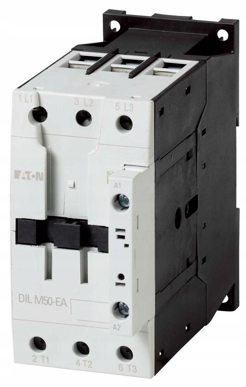 EATON Stycznik 22kW/400V, sterowanie 24VDC DILM50-EA(RDC24)