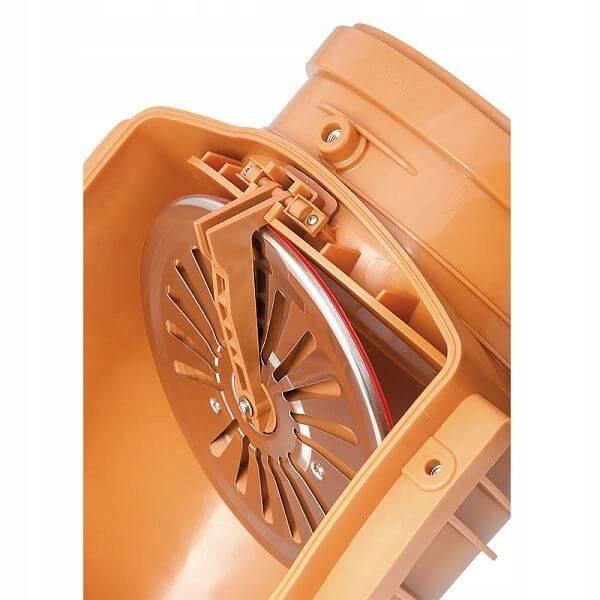 Zasuwa burzowa PP DN 110 jedno klapowa typ1 kanalizacja zewnętrzna