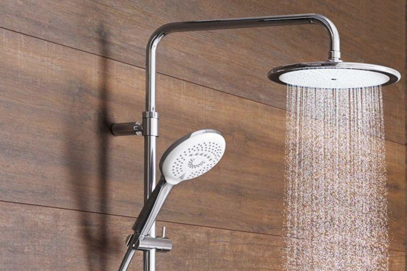 Dual shower system z termostatem KLUDI FRESHLINE L = 914-1233 mm chrom