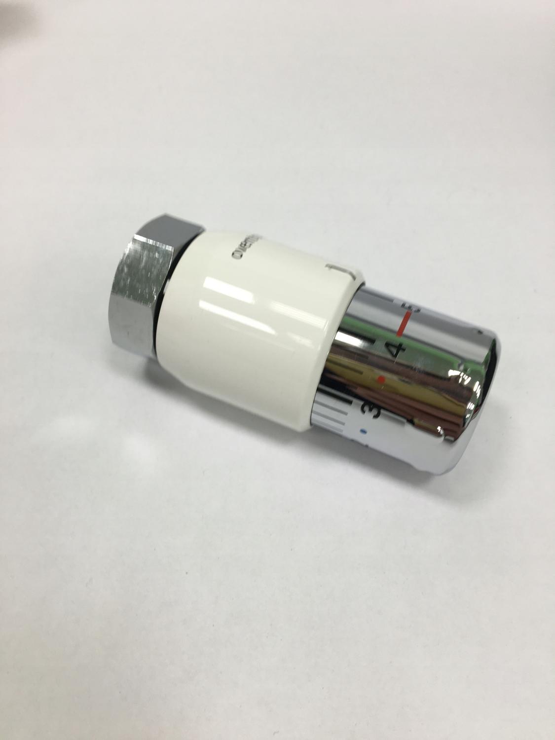 Termostat Uni SH, 7-28 C, 0* 1-5, z czujnikiem cieczowym, biały