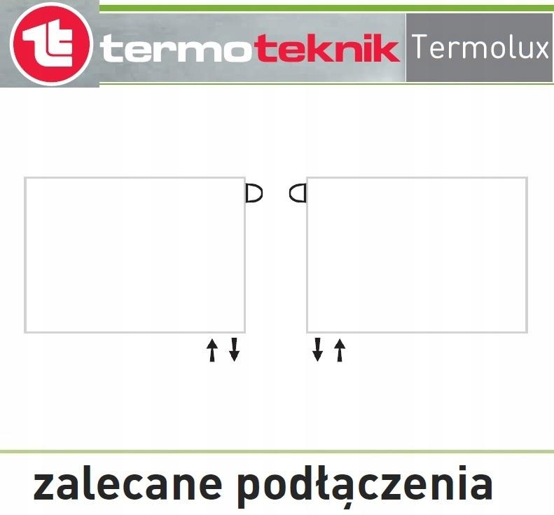 Grzejnik stalowy TERMOTEKNIK V 22 600x600  dolny 48h