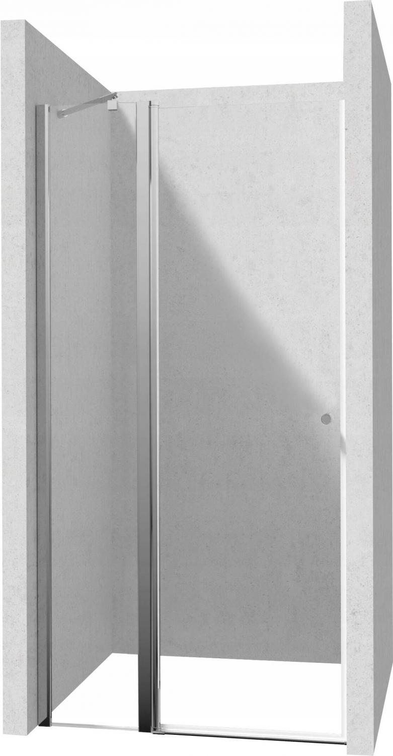 DEANTE Drzwi prysznicowe 120 cm - uchylne Kerria Plus, chrom