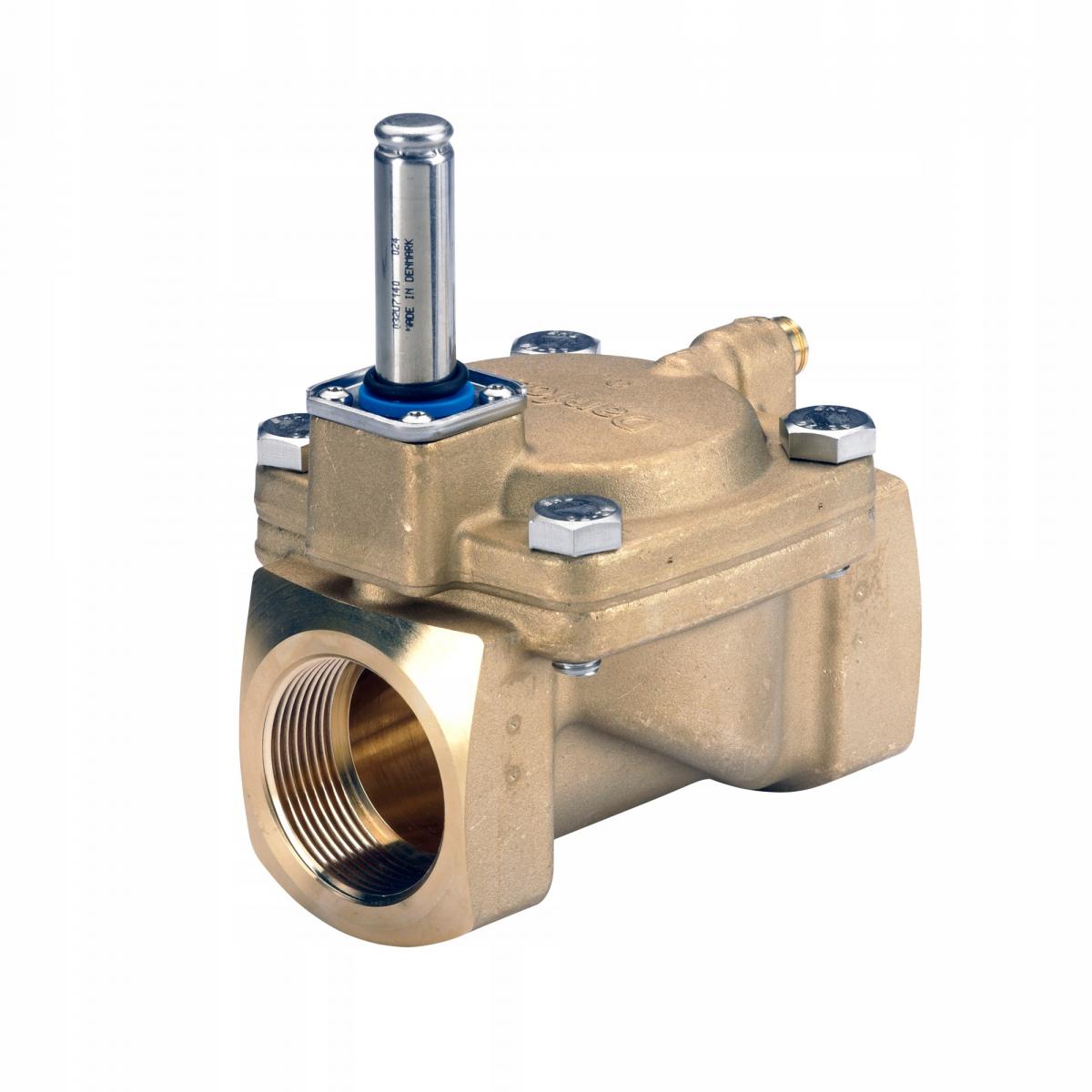 Zawór elektromagnetyczny odcinający EV220B 40B NC, G1 1/2, 0,3-16 bar, Kv