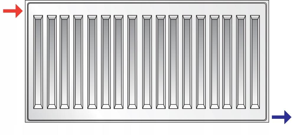 POLSKI Grzejnik stalowy 2 - płytowy PURMO C21 600x1800 C 21 BOCZNY 48h