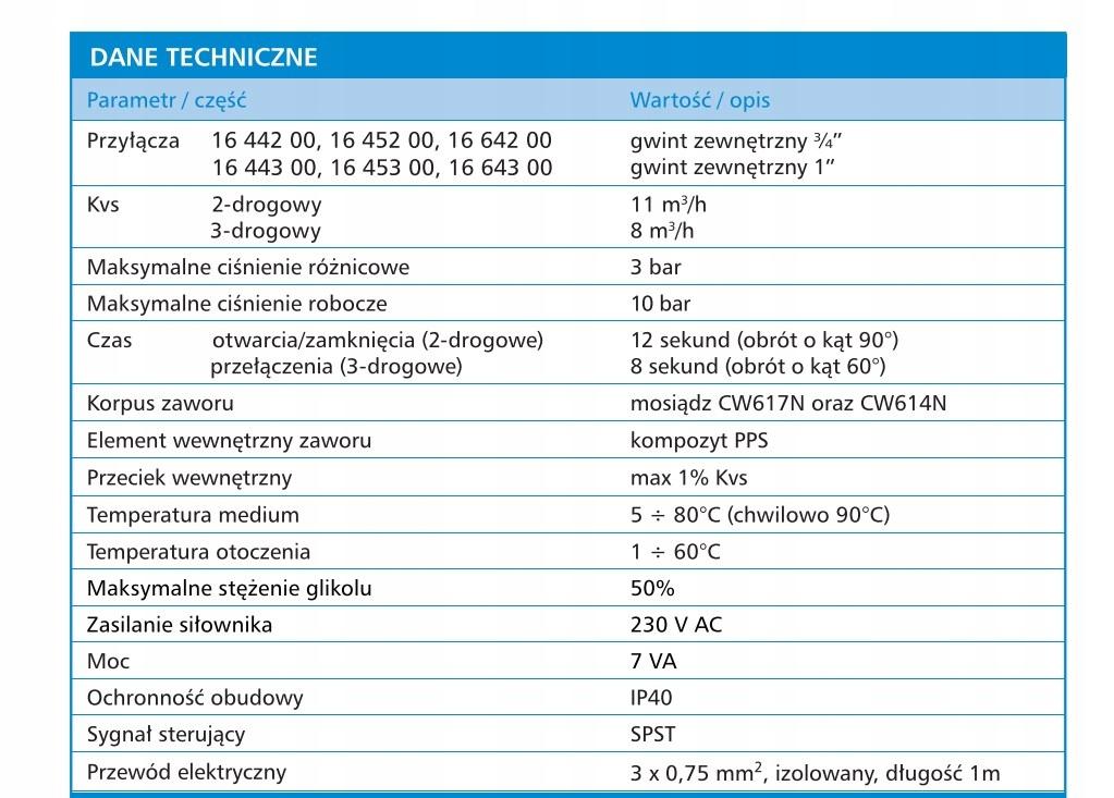 2-drogowy zawór strefowy AZV 442, DN15, G3/4