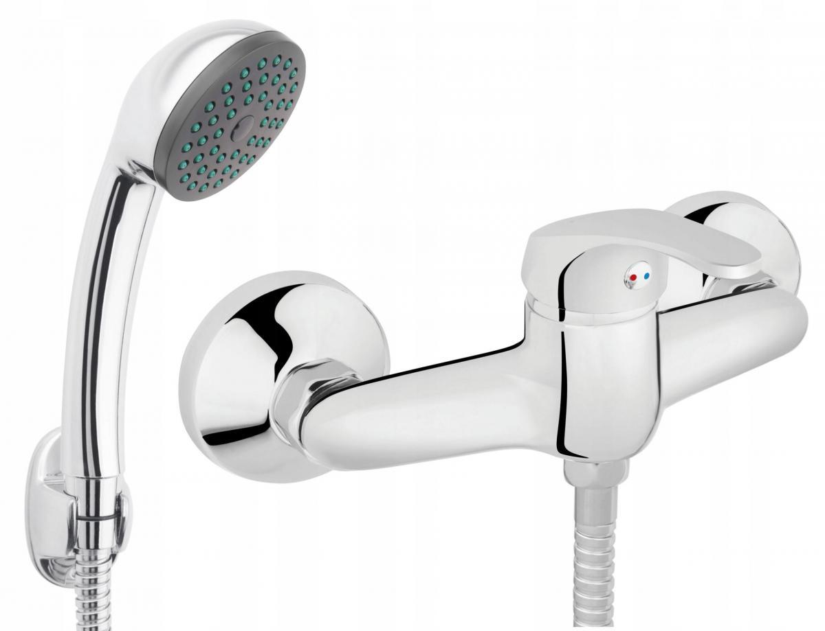 FERRO Bateria prysznicowa Basic ścienna, chrom