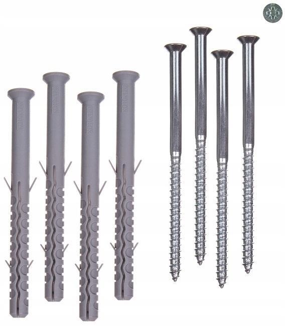 KOELNER Kołek fi 8x140 mm z długą płaszczyzną podziału z wkrętem stożkowym