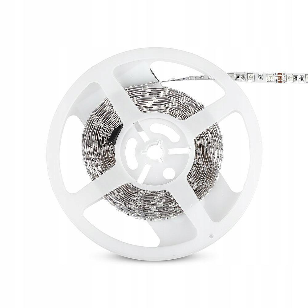 V-TAC Taśma LED V-TAC SMD5050 300LED IP20 10,8W/m VT-5050 IP20 RGB 900lm