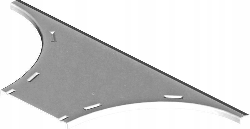 BAKS Pokrywa trójnika dostawnego PTKDJ200, grubość blachy 1,0 mm E90
