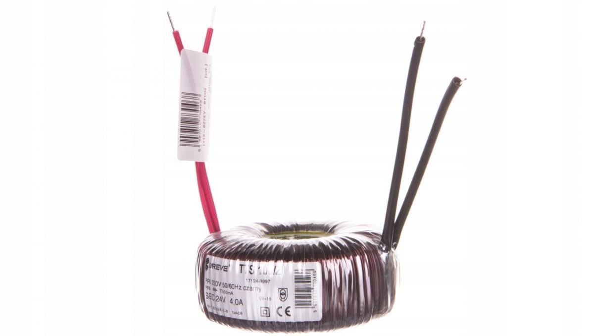 Transformator toroidalny TTS 100/Z 230/ 24V IP00 do ogólnego zastosowania