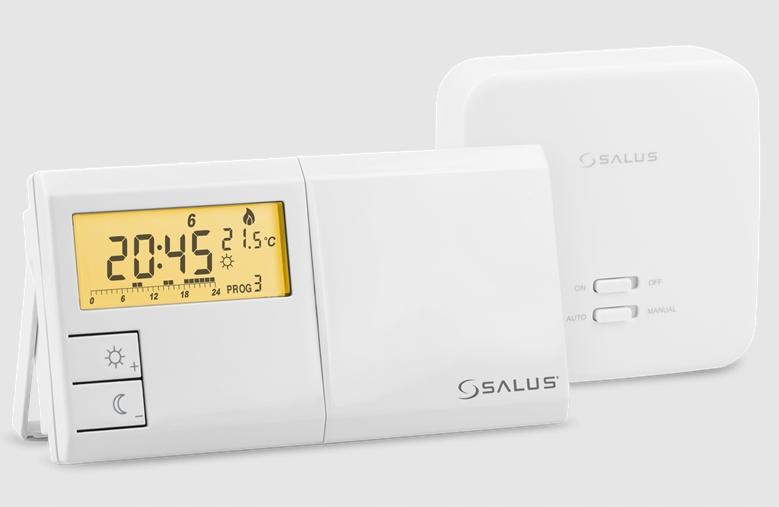 Regulator temperatury bezprzewodowy SALUS 091FLRFV2 bateryjny programowalny
