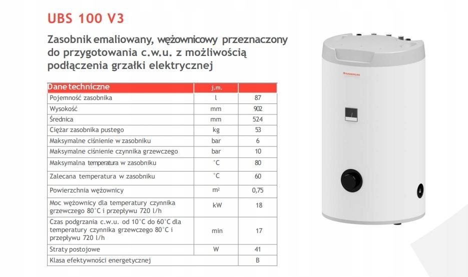 IMMERGAS Wymiennik c.w.u. UBS 100 V3