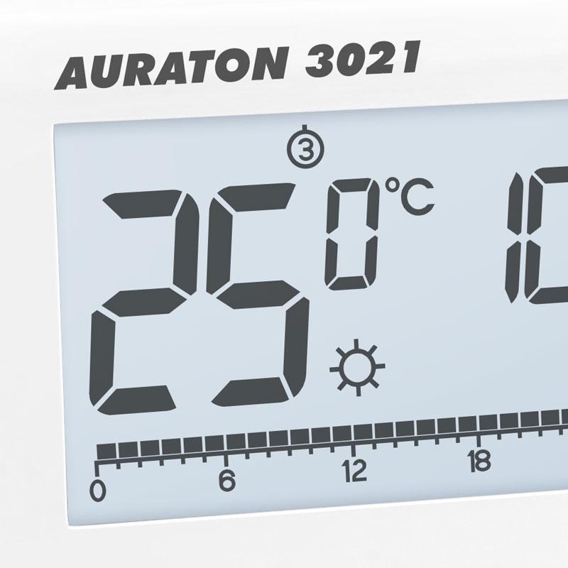 AURATON Libra - Tygodniowy, przewodowy regulator temperatury, (następca mod