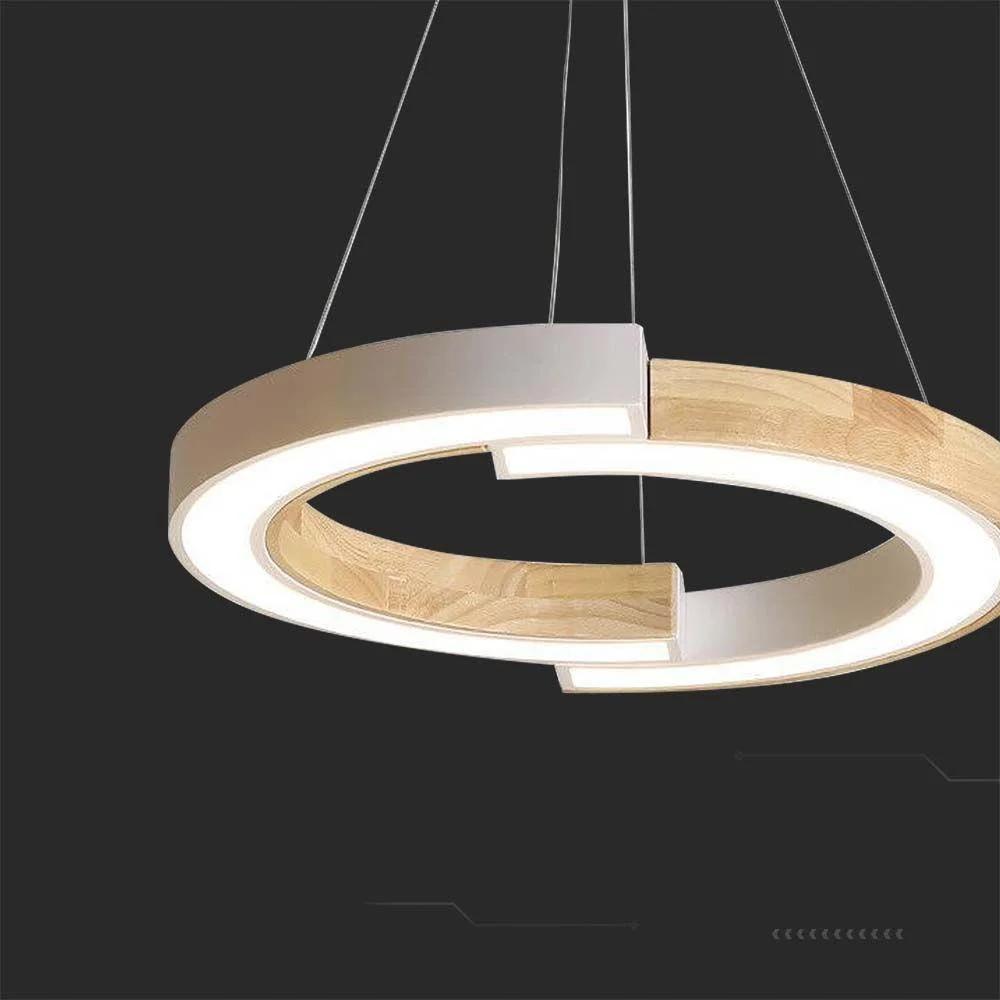 V-TAC Oprawa Zwieszana V-TAC 12W LED Drewno VT-7828 3000K 4000lm