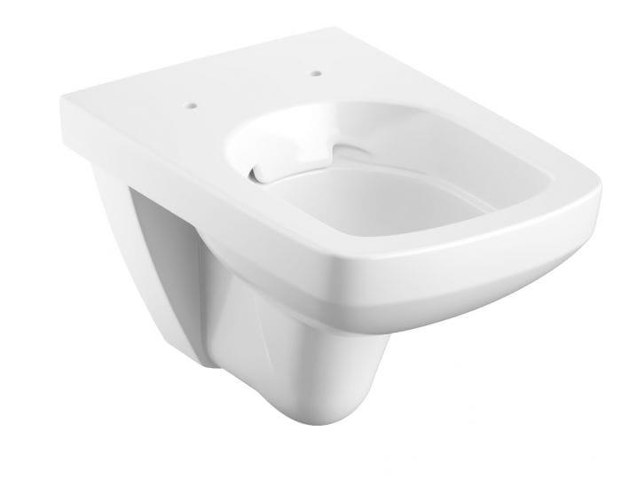 GEBERIT Miska wisząca WC Selnova Square lejowa, Rimfree
