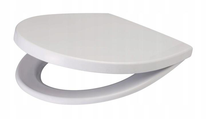 Deska sedesowa Moduo Delfi Slim, duroplast antybakteryjna, system wolnego o