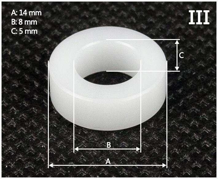 GEBERIT Zestaw popychaczy i bolców dystansowych Delta