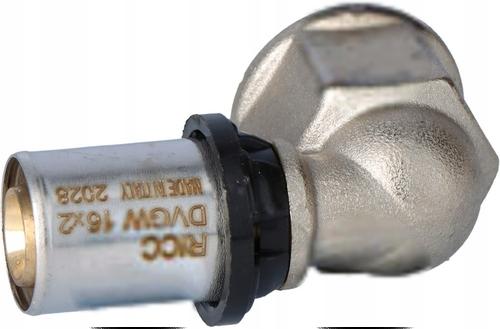 Kolano podłączeniowe PURMO CLEVERFIT z gwintem wewnetrznym 16x1/2 GW