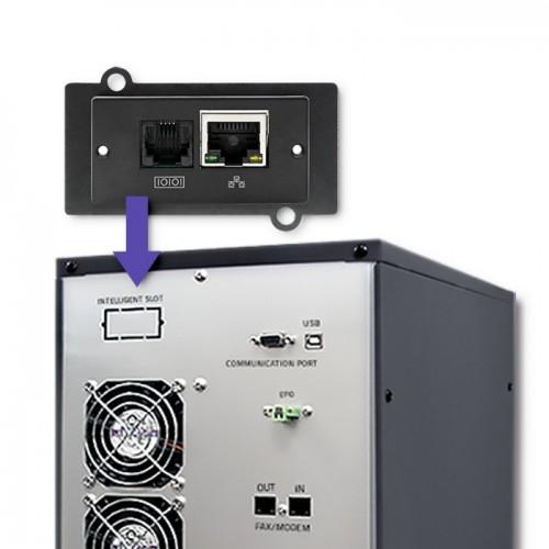 QOLTEC Zasilacz awaryjny UPS On-line Pure Sine Wave 10kVA 8kW LCD USB