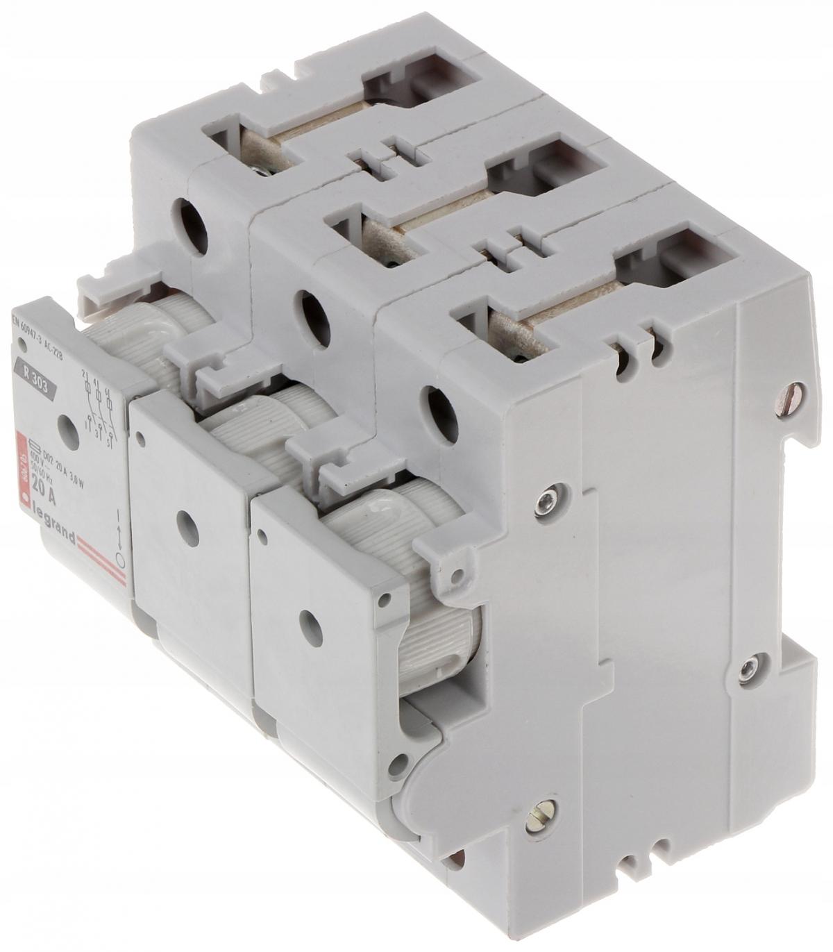 LEGRAND Rozłącznik bezpiecznikowy R 303 20 A 3P