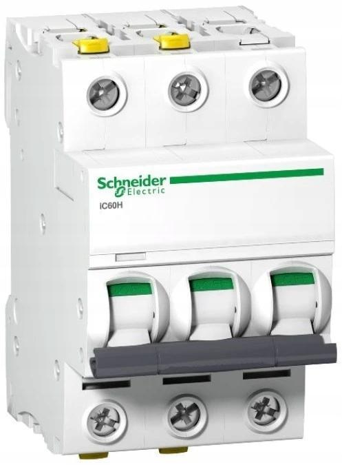 SCHNEIDER ELECTRIC Wyłącznik nadprądowy iC60H-C3-3 C 3A 3-biegunowy