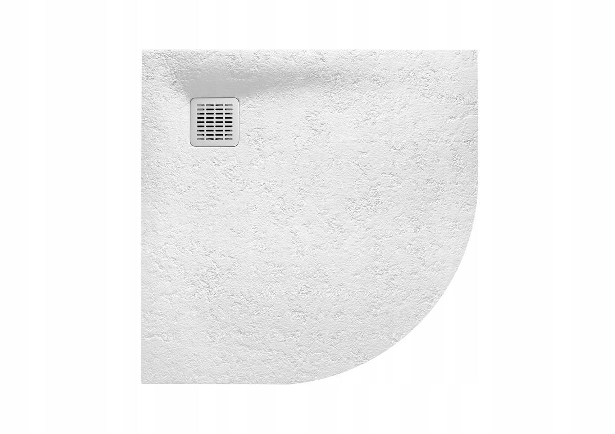 Brodzik kompozyt STONEX półokrągły ROCA TERRAN 900/10900/1028/10cm biały