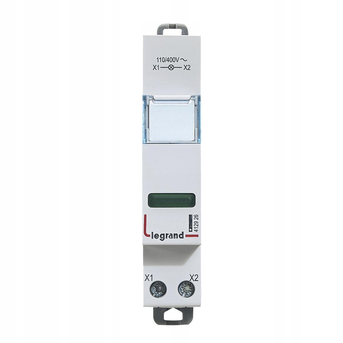 LEGRAND Lampka pojedyncza zielona LED 110/400V