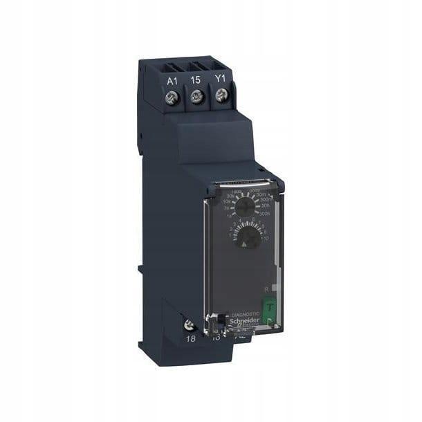 Przekaźnik czasowy z opóźnieniem zakres 0.05s300h, 24240V AC/DC, 1 styk C/O