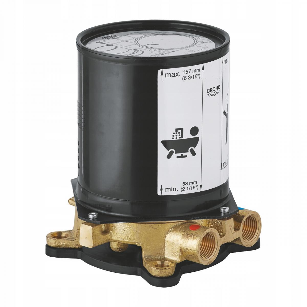 Element montażowy do wolnostojących baterii i wylewek wannowych