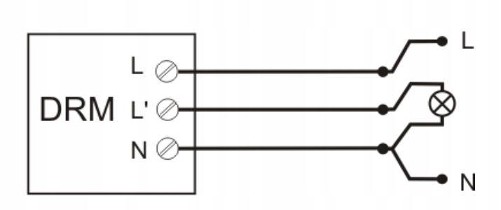 F&F Mikrofalowy czujnik ruchu 360 stopni 24V DRM-01 DRM-01-24V