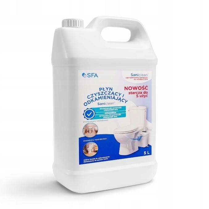 SFA Płyn czyszczący - dezynfekcji sanitarnej 5l Saniclean