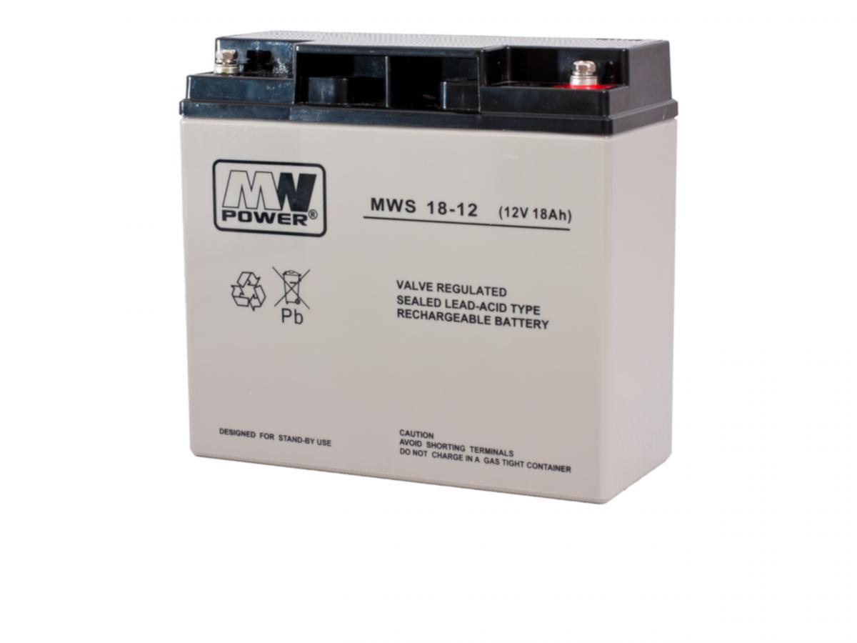 MPL POWER MW Power Akumulator AGM AGM 12V/18Ah 5 lat