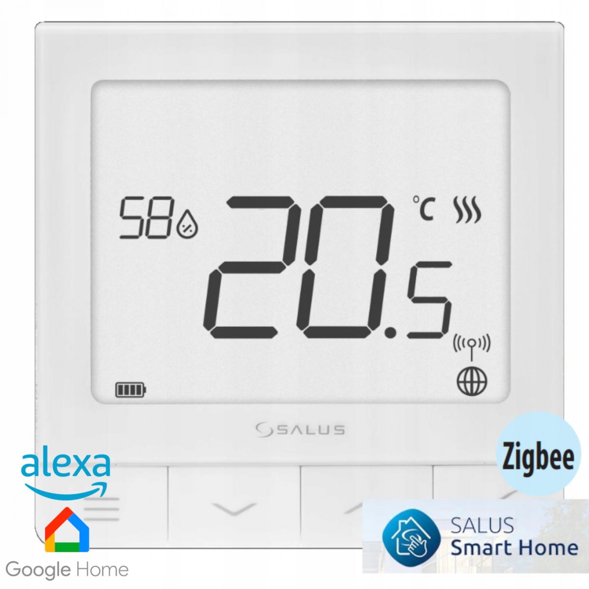 Regulator temperatury przewodowy SALUS SQ610 Quantum, 230V tygodniowy podty